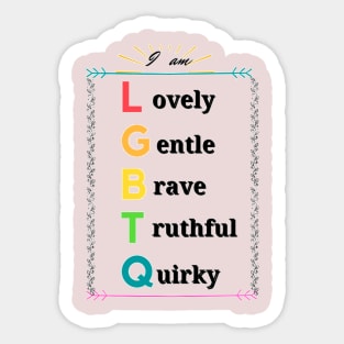 LGBTQ Sticker